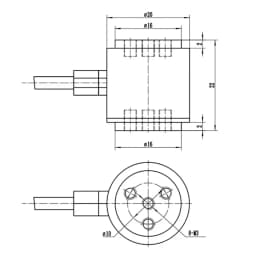 Micro Column Load Cell 5/10/20/50/100/200kg Stainless Steel Pressure Sensor Force Transducer For Industrial Weighing System