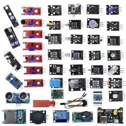 For arduino 45 in 1 Sensors Modules Starter Kit better than 37in1 sensor kit 37 in 1 Sensor Kit For UNO R3 MEGA2560