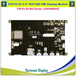 Guition HMI W5 ESP32-S3-N16R8 JC8048W550 5.0 inch IPS 800*480 LCD Display Module Touch Screen WIFI Bluetooth PSRAM FLASH