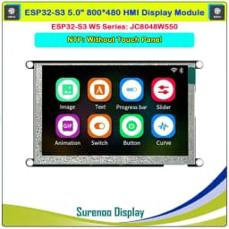 Guition HMI W5 ESP32-S3-N16R8 JC8048W550 5.0 inch IPS 800*480 LCD Display Module Touch Screen WIFI Bluetooth PSRAM FLASH
