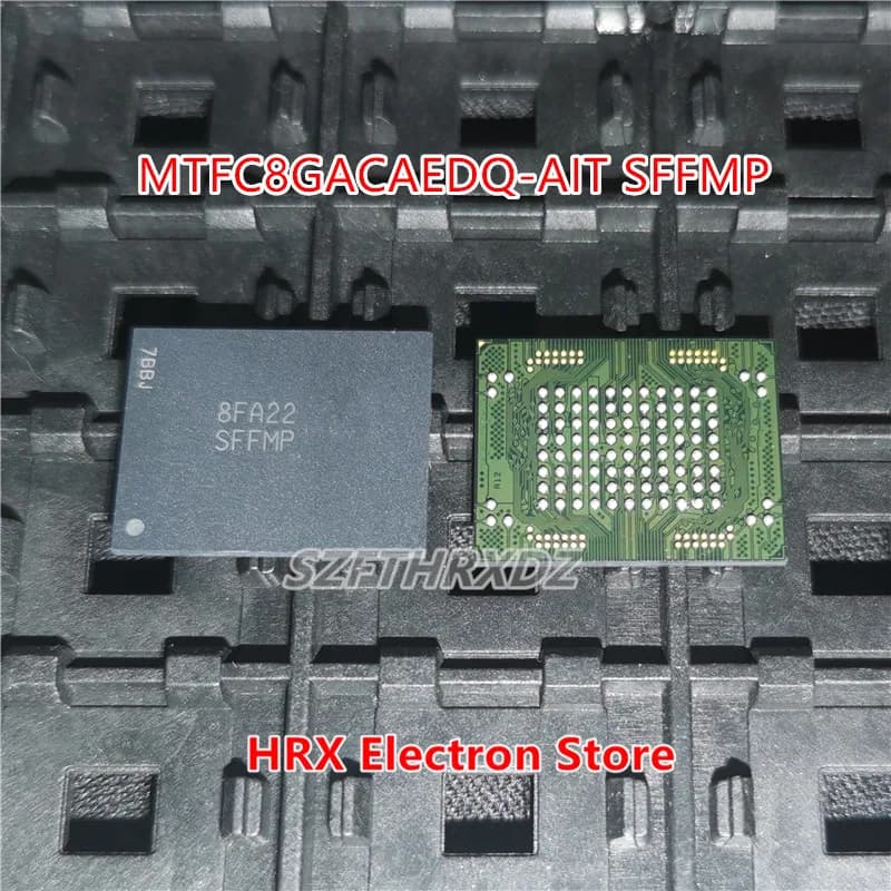 100% New Original MTFC8GACAEDQ-AIT SFFMP BGA EMMC 1PCS/LOT