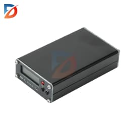 76-108MHz Frequency Band 2000m FM Transmitter 0.5W Digital LCD Display FM Transmitter Audio Stereo 3.5mm Interface USB Type-C 5V