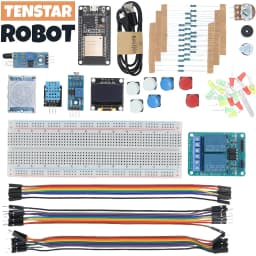 Basic Starter Kit for ESP32 ESP-32S WIFI Development Board Project Learning Kit with Tutorials ESP32 kit with box