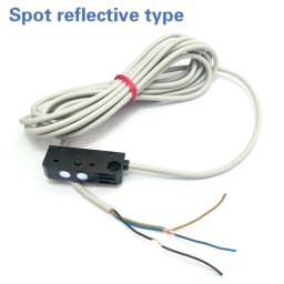 Ultra Small Type of Laser Photoelectric Sensor Switch NPN PNP 12-24VDC Through-beam Type/Spot Reflective Type Small Light Spot