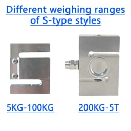 BENGBUZZYQ S Shape Tension Compression Load Cell 5kg~5t, Alloy Steel Sensor, IP66 Waterproof, for Crane Hopper Control System