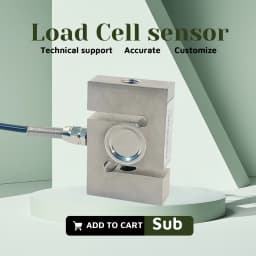 BENGBUZZYQ S Shape Tension Compression Load Cell 5kg~5t, Alloy Steel Sensor, IP66 Waterproof, for Crane Hopper Control System