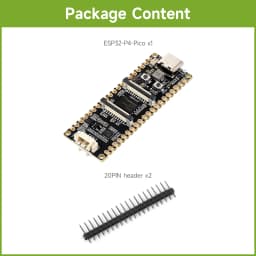Waveshare ESP32-P4-Pico Development Board ESP32 P4 Module ESP32-P4 MCU Featuring 32-bit RISC-V Dual-Core and Single-Core