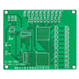 BGA Chip Soldering Practice Board Kit 555 4017 SMD Flow light Circuit DIY kit
