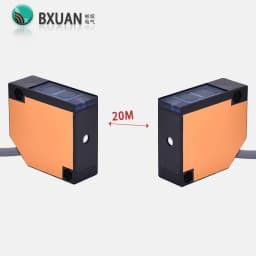 A3R Series Diffuse Reflection Photoelectric Switch Sensor, 4-Meter Detection Distance Relay Output