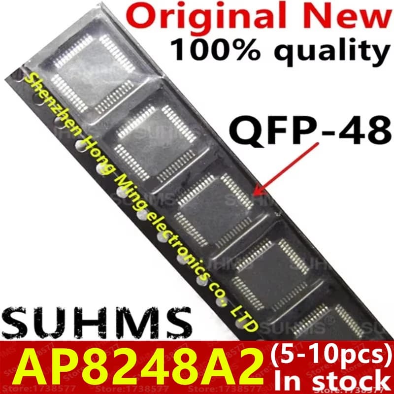 (5-10piece) 100% New AP8248A2 QFP-48 Chipset