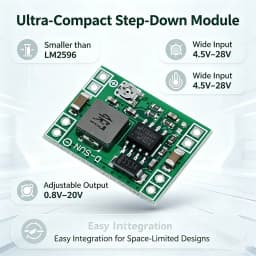 100PCS MP1584EN LM2596s MP1584 Adjustable 3A DC-DC Converter Step Down Voltage Regulator Module Replace Buck Board 5V 12V