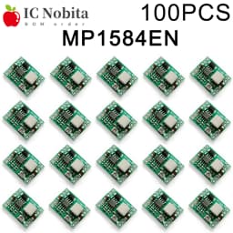 100PCS MP1584EN LM2596s MP1584 Adjustable 3A DC-DC Converter Step Down Voltage Regulator Module Replace Buck Board 5V 12V