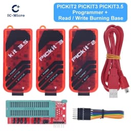 PIC ICD2 PICKit 2 PICKIT 3 PICKIT 3.5 Programming Adapter Universal Programmer Seat +PICKit2 PICKIT3 PICKit3.5 Programmer XZG