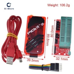 PIC ICD2 PICKit 2 PICKIT 3 PICKIT 3.5 Programming Adapter Universal Programmer Seat +PICKit2 PICKIT3 PICKit3.5 Programmer XZG