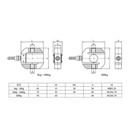 Alloy S-Type Load Cell 5~500kg Capacity Tension and Compression Weighing Sensor for Crane Scale