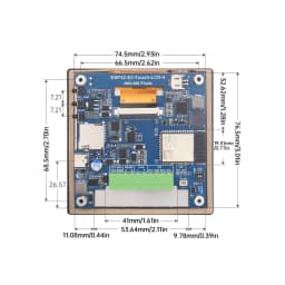 ESP32 S3 4-inch LCD Development Board Capacitive Touch Display 480x480 ESP32-S3-Touch-LCD-4 Support WiFi and Bluetooth