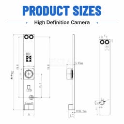 USB Camera Module OV5648 68 120 Degrees Auto Focus with Flash Light and Microphone HD 5MP for Win Android IOS Linx