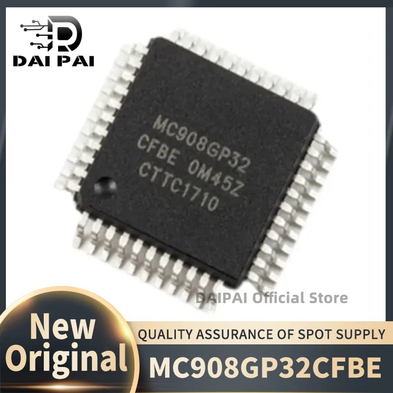 (5Pcs-10Pcs/Lot) 100% New original MC908GP32CFBE MC908GP32 CFBE LQFP44 Chipset