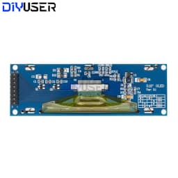 3.12 inch OLED Display Module SSD1322 256x64 for STM32 Raspberry Pi, SPI I2C Interface with Pre-soldered Pin Header