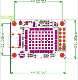 Hosin Starcom UM980 development board, small size