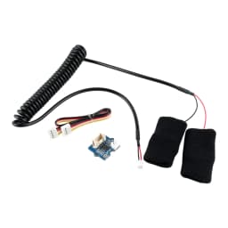Galvanic Skin Response Skin Current Sensor GSR Kit Resistance Electrical Conductivity Fingertip Grove Detection Module