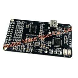 ADS1263 10-Channel 32-bit Precision ADC Module & Data Acquisition Card with 24-bit Aux ADC, 32ksps, for Strain/Temp