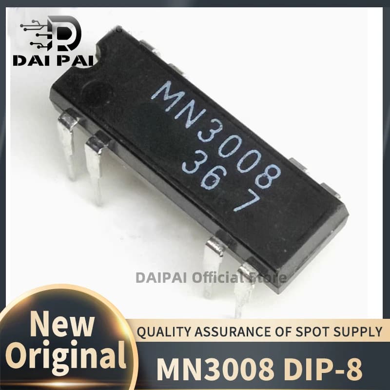 (5Pcs/Lot) 100% New original MN3008 DIP-8 Chipset