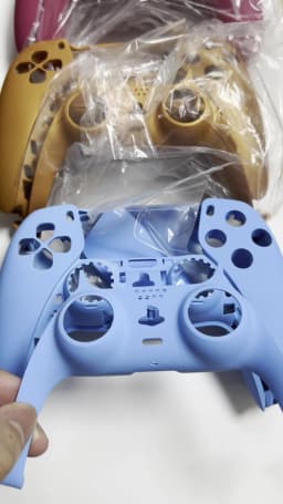 High-quality Case for PS5 V1 PS5 Controller DIY Kit Includes Front Cover Back Cover Trim Strips and V1 Touchpad