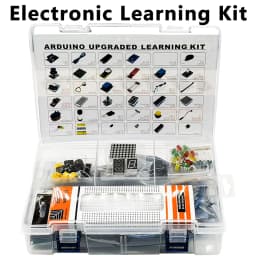 Electronic Starter Learning DIY Kit for arduino UNO R3 Electronic Moudle 830-hole Breadboard 1602 LCD, DHT11 Sensor Upgraded Kit