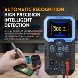 FNIRSI DMT-99 Smart Multimeter True RMS NCV Auto Range 100000 Counts AC/DC Voltage Current Temperature Meter