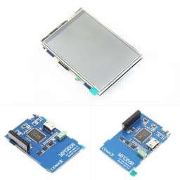 3.5 inch LCD HDMI USB Touch Screen Real HD 1920x1080 LCD Display Py for Raspberri 3 Model B / Orange Pi (Play Game Video)MPI3508