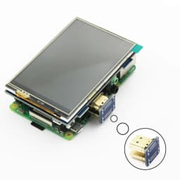 3.5 inch LCD HDMI USB Touch Screen Real HD 1920x1080 LCD Display Py for Raspberri 3 Model B / Orange Pi (Play Game Video)MPI3508