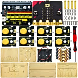 Keyestudio ESP32 Piano Learning Kit DIY Button STEM Programming Toys For Arduino DIY Starter Kit ForMicrobit V2 Kit Teenager Toy