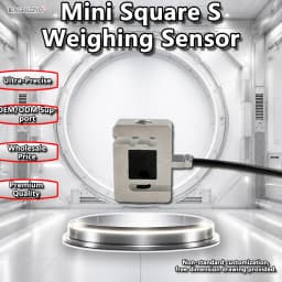 Miniature S-Type Load Cell Sensor 30kg 100kg 200kg, Tension and Compression Bi-directional Force Transducer, Professional Grade