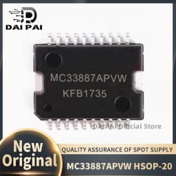 (5piece)100% New original MC33887APVW MC33887 HSOP-20 Automotive Computer Board Throttle Idle Drive Chip