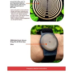 MWO Multi-Frequency Resonance Energy Bracelet for Meditation Inner Balance Purification Awakening Jewelry Accessory
