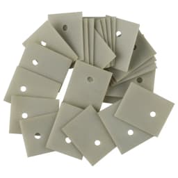 30pcs/lot AIN tablets Aluminum Nitride Ceramic sheet thermal insulation ceramic sheet TO-220/247/264/3P free shipping
