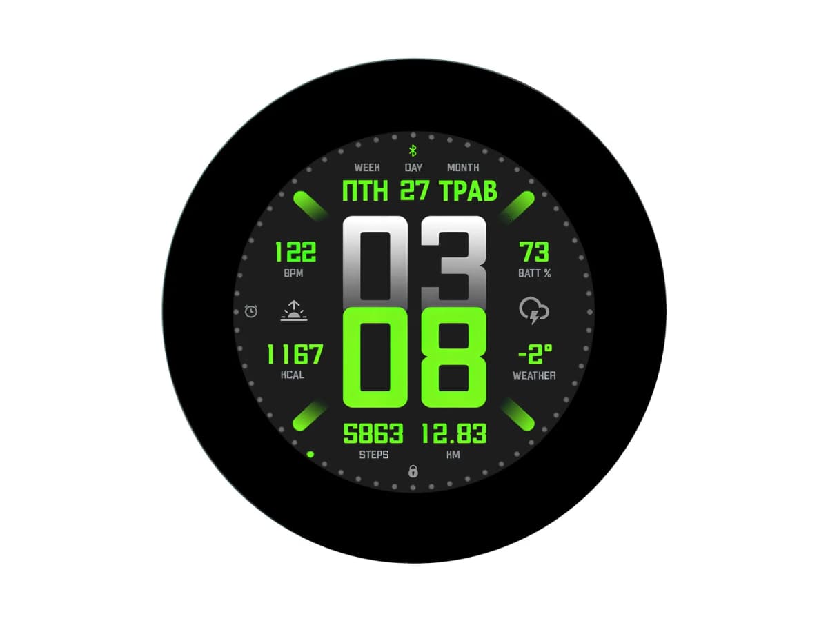 ESP32-S3 2.8inch Capacitive Touch Round Display Development Board, 480×480, 32-bit LX7 Dual-core Processor, Supports WiFi & Blue