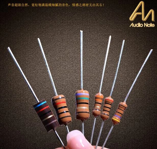 2pcs/lot British original Audio Note 2W series tantalum film resistors HI-END audio resistor free shipping