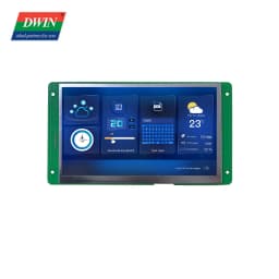 DWIN 7.0 Inch Display 1024*600 HMI Smart Module IPS-TFT-LCD Module Capacitive Touch Panel Wide Viewing Angle DMG10600C070_03W