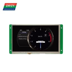 DWIN 7.0 Inch Display 1024*600 HMI Smart Module IPS-TFT-LCD Module Capacitive Touch Panel Wide Viewing Angle DMG10600C070_03W