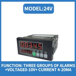 Weighing Sensor Indicator Transducer Display Unit Double 5-Digit Segment High Speed Acquisition Instrument for Load Cell