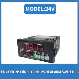 Weighing Sensor Indicator Transducer Display Unit Double 5-Digit Segment High Speed Acquisition Instrument for Load Cell