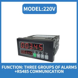Weighing Sensor Indicator Transducer Display Unit Double 5-Digit Segment High Speed Acquisition Instrument for Load Cell
