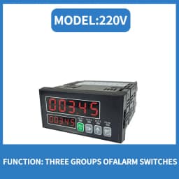 Weighing Sensor Indicator Transducer Display Unit Double 5-Digit Segment High Speed Acquisition Instrument for Load Cell