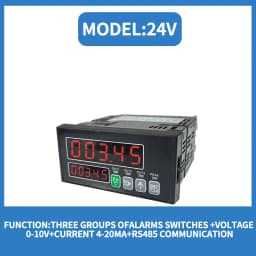 Weighing Sensor Indicator Transducer Display Unit Double 5-Digit Segment High Speed Acquisition Instrument for Load Cell