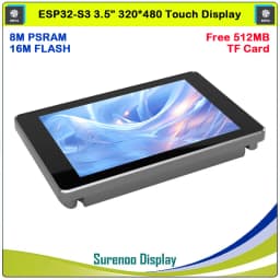 Guition HMI W5 ESP32-S3-N16R8 3.5 Inch 320x480 IPS LCD Display Module Touch Screen WiFi Bluetooth PSRAM Flash JC3248W535C_I_Y