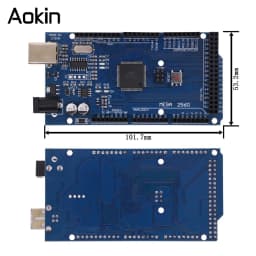 MEGA2560 MEGA 2560 R3 (ATmega2560-16AU CH340G) Pro mini MEGA2560 AVR USB board Development board MEGA2560 with Cable for arduino