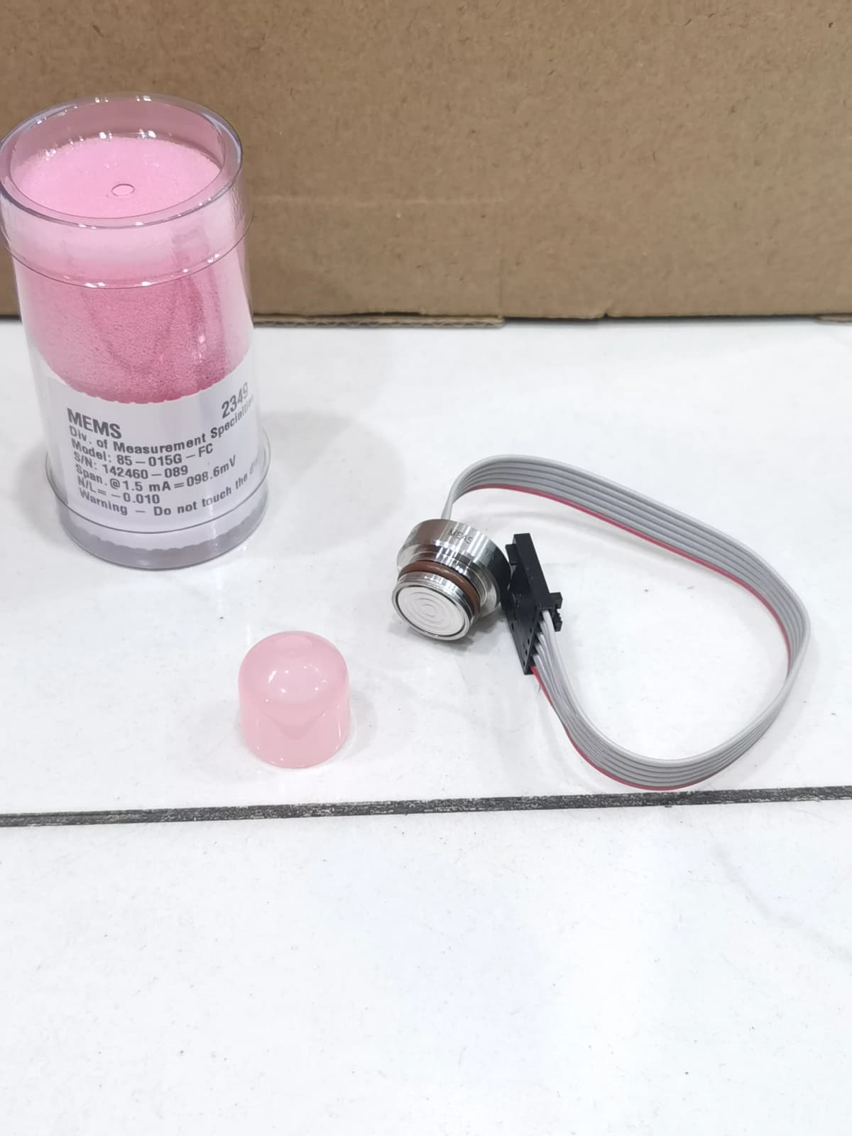 85-015G-FC TE Original American MEAS Pressure Sensor, 15 PSI