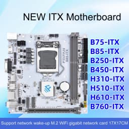 New desktop computer ITX mini motherboard with M.2 motherboard B75 B85 B250 B450 H310 H510 H610